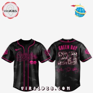 Baltimore Orioles MLB x Green Day 20th Anniversary Baseball Jersey