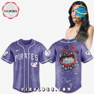 Pittsburgh Pirates MLB x Olivia Rodrigo Guts World Tour Jersey
