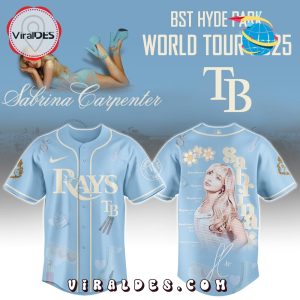 Tampa Bay Rays MLB x Sabrina Carpenter 2025 Baseball Jersey Tampa Bay Rays MLB x Sabrina Carpenter 2025 Baseball Jersey