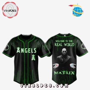 Los Angeles Angels MLB The Matrix Baseball Jersey