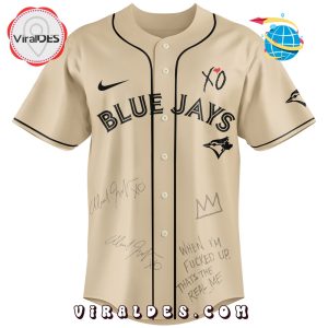 Toronto Blue Jays x The Weeknd After Hours Til Dawn Baseball Jersey