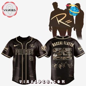 San Diego Padres MLB x Rascal Flatts Life Is a Highway Tour Jersey
