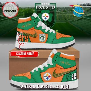 Pittsburgh Steelers Dublin Game 2025 Air Jordan 1 Hightop