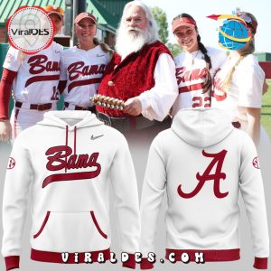 Alabama Crimson Tide ACT White Hoodie, Long Pant