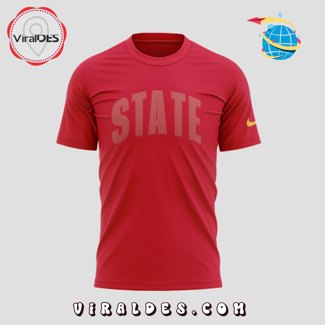 2025 Iowa State Cyclones Football Red Hoodie 2025 Iowa State Cyclones Football Red Hoodie