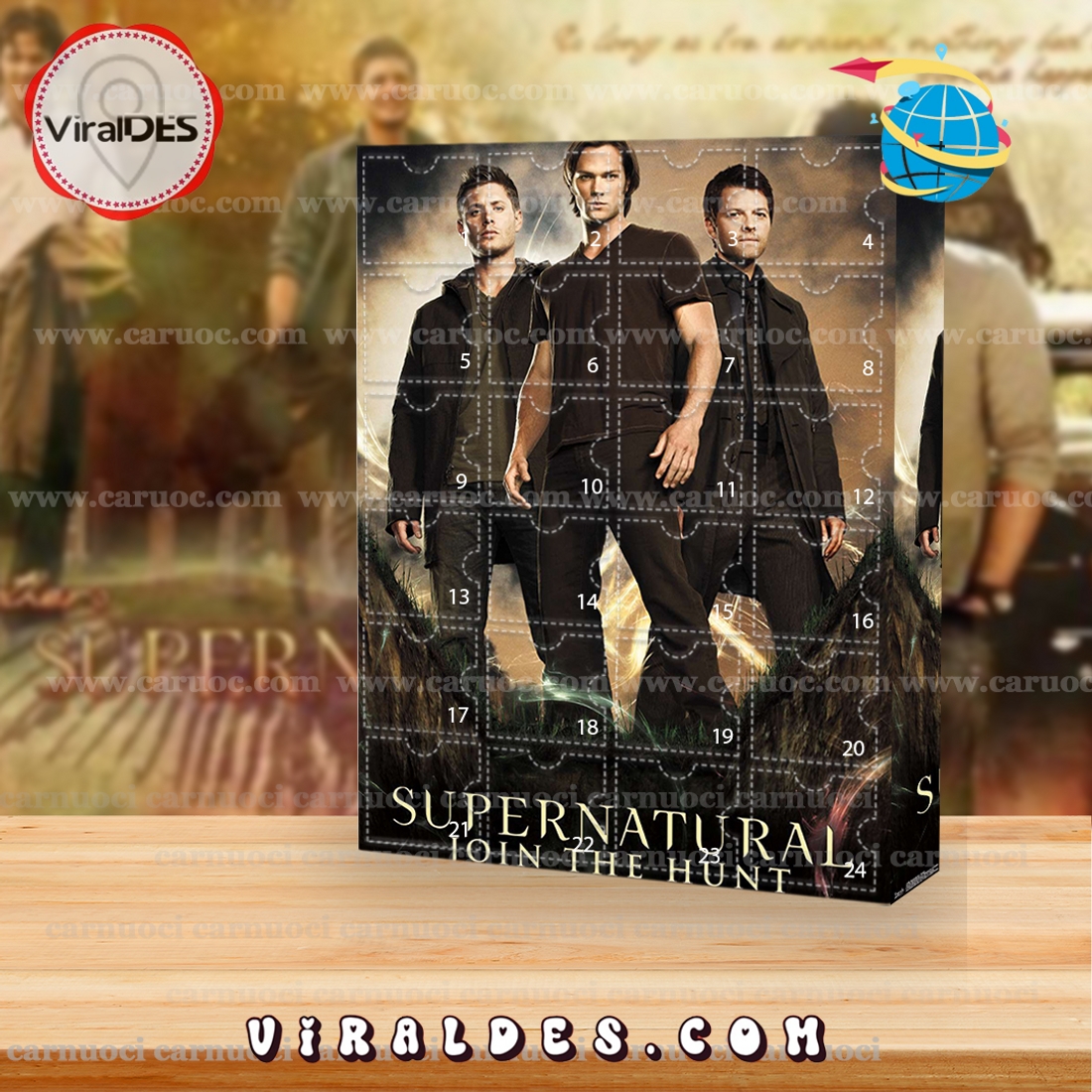 2025 Supernatural Advent Calendar, 24 Gifts Are In It 2025 Supernatural Advent Calendar, 24 Gifts Are In It