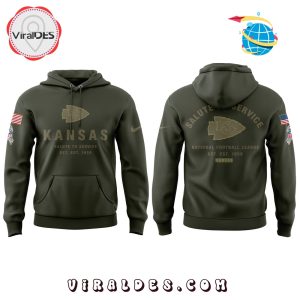 Kansas City Chiefs Salute To Service Hoodie 2025