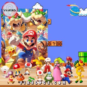 2025 Mario Advent Calendar, The One With 24 Little Door 2025 Mario Advent Calendar, The One With 24 Little Door