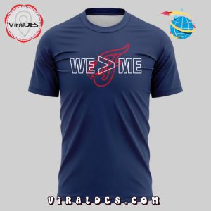 2025 We > Me Slogan Indiana Fever Shirt