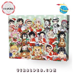 Christmas Demon Slayer Advent Calendar, 24 Gifts Are In It