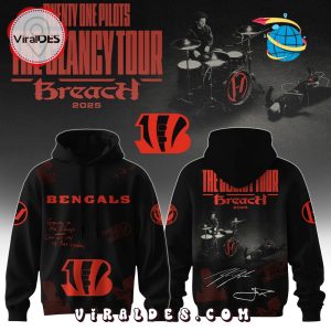 Cincinnati Bengals x Twenty One Pilots Signatures Hoodie, Long Pant