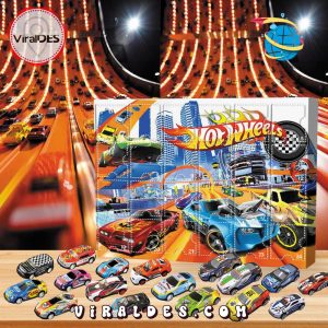 Hot Wheels Advent Calendar, 24 Gifts Are In It Hot Wheels Advent Calendar, 24 Gifts Are In It