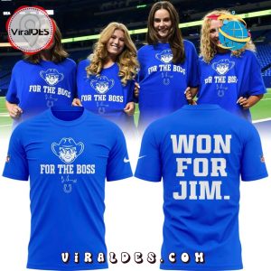 Won For Jim Indianapolis Colts For the Boss Hoodie