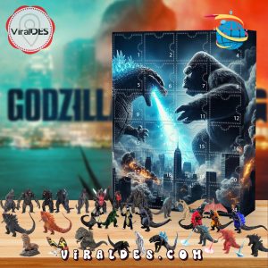 Godzilla vs. Kong Advent Calendar, 24 Gifts Are In It Godzilla vs. Kong Advent Calendar, 24 Gifts Are In It