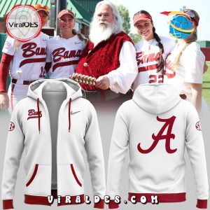 Alabama Crimson Tide Uniform ACT White Hoodie