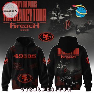 San Francisco 49ers x Twenty One Pilots Signatures Hoodie, Long Pant