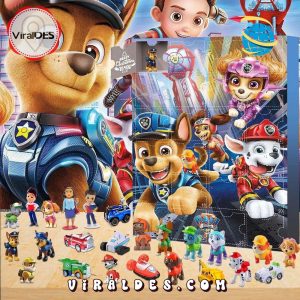 Paw Patrol Advent Calendar, The One With 24 Little Door Paw Patrol Advent Calendar, The One With 24 Little Door