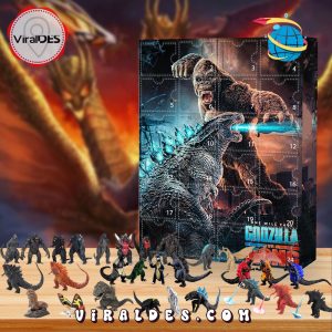 2025 Godzilla vs Kong Advent Calendar, 24 Gifts Are In It