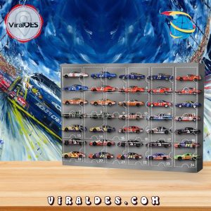 Mini Car Advent Calendar, 24 Gifts Are In It Mini Car Advent Calendar, 24 Gifts Are In It