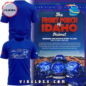 2025 The Front Porch of Idaho Helmet Shirt