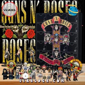 2025 Guns N’ Roses Advent Calendar, 24 Gifts Are In It
