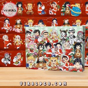 Christmas Demon Slayer Advent Calendar, 24 Gifts Are In It Christmas Demon Slayer Advent Calendar, 24 Gifts Are In It