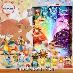 Pokémon Advent Calendar, The One With 24 Little Door