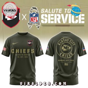 Kansas City Chiefs Salute To Service 2025 Hoodie