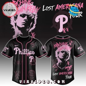 MGK x Philadelphia Phillies Men’s Baseball Jersey – Limited 2025 MGK x Philadelphia Phillies Men’s Baseball Jersey – Limited 2025