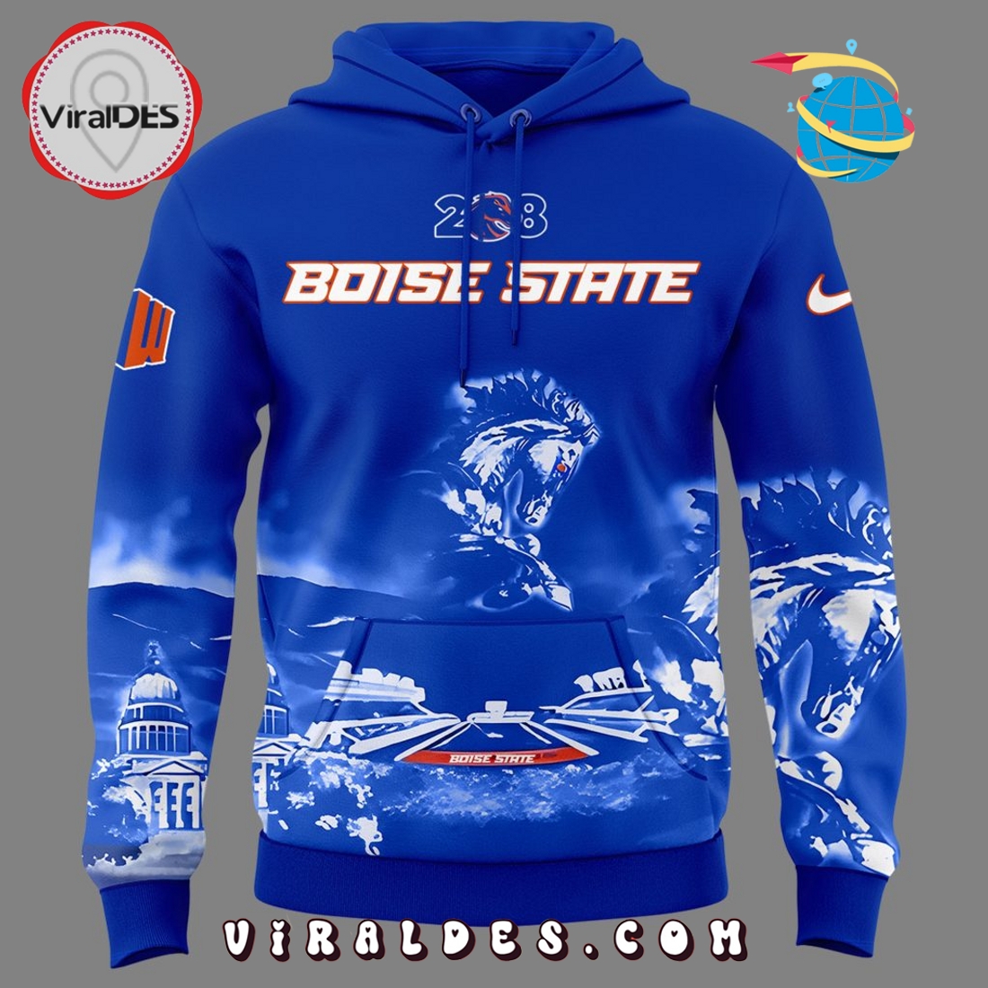 Boise State Broncos Football Limited Edition Hoodie Boise State Broncos Football Limited Edition Hoodie