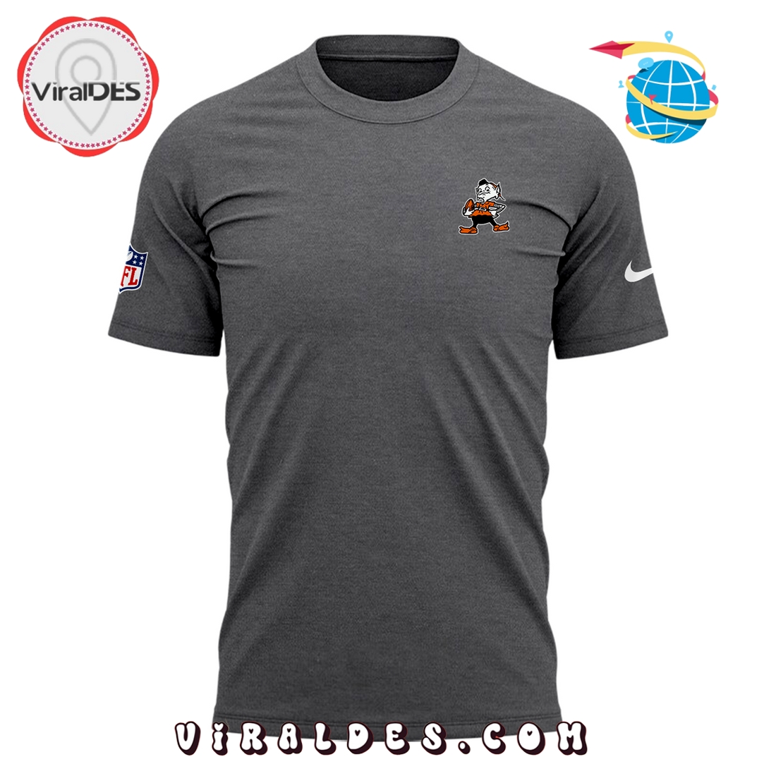 Cleveland Browns Sideline Team Hoodie 2025 Cleveland Browns Sideline Team Hoodie 2025