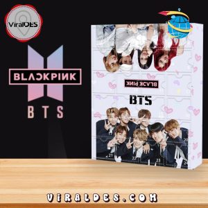Blackpink & BTS Advent Calendar, The One With 24 Little Doors Blackpink & BTS Advent Calendar, The One With 24 Little Doors