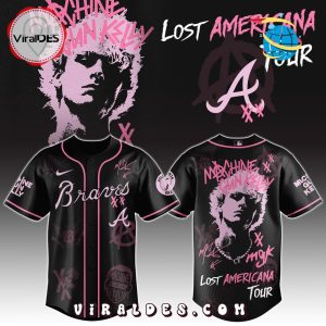 MGK x Atlanta Braves Men’s Baseball Jersey – Limited 2025 MGK x Atlanta Braves Men’s Baseball Jersey – Limited 2025