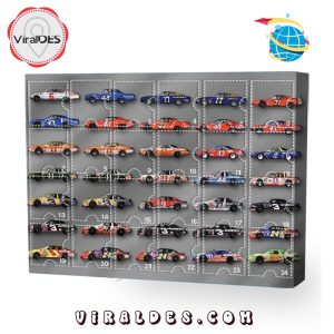 Mini Car Advent Calendar, 24 Gifts Are In It