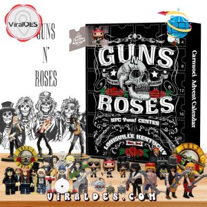 Guns N’ Roses Advent Calendar, The One With 24 Little Doors Guns N’ Roses Advent Calendar, The One With 24 Little Doors