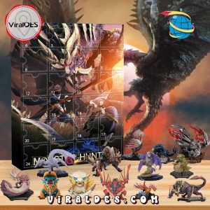 Monster Hunter 2025 Advent Calendar, 24 Gifts Are In It