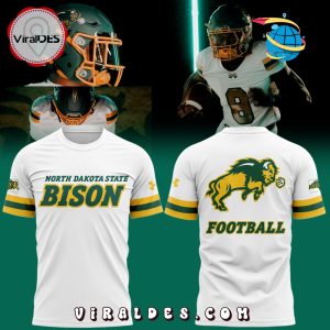 NDSU Football White Hoodie 2025