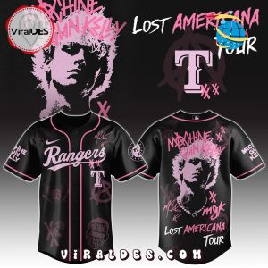 MGK x Texas Rangers Men’s Baseball Jersey – Limited 2025