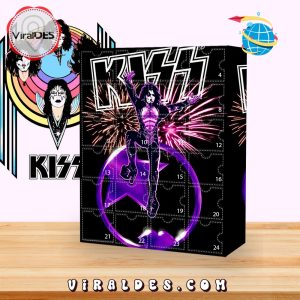2025 KISS BAND Advent Calendar, 24 Gifts Are In It