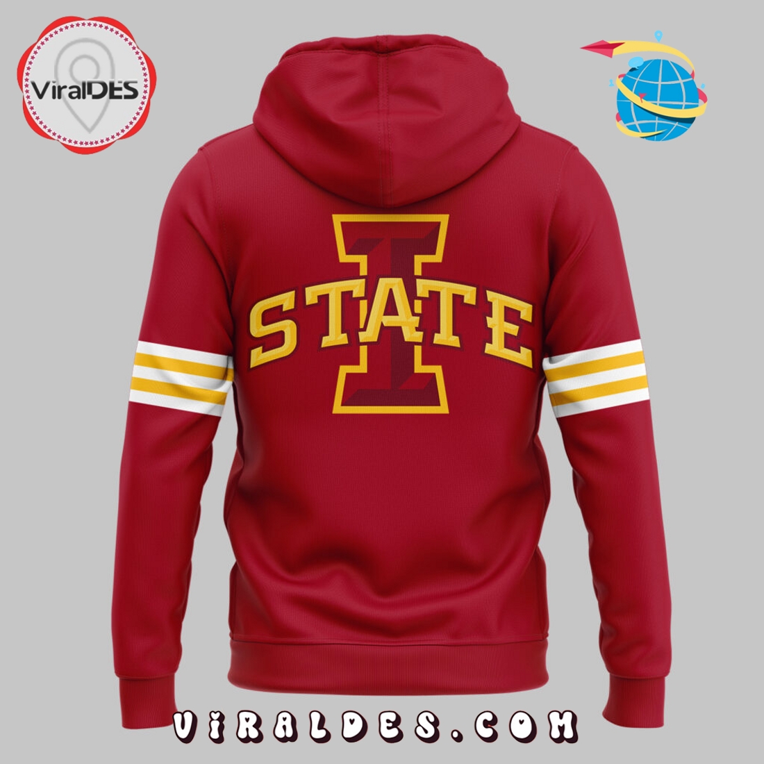 Iowa State Cyclones Football Hoodie 2025 Iowa State Cyclones Football Hoodie 2025