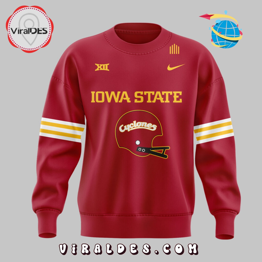 Iowa State Cyclones Football Hoodie 2025 Iowa State Cyclones Football Hoodie 2025