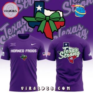TCU Horned Frogs Football Texas Strong Limited Edition Hoodie