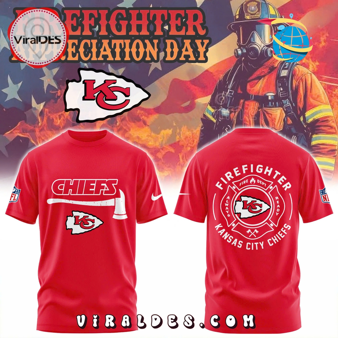 Kansas City Chiefs Firefighter Application 2025 Hoodie Kansas City Chiefs Firefighter Application 2025 Hoodie