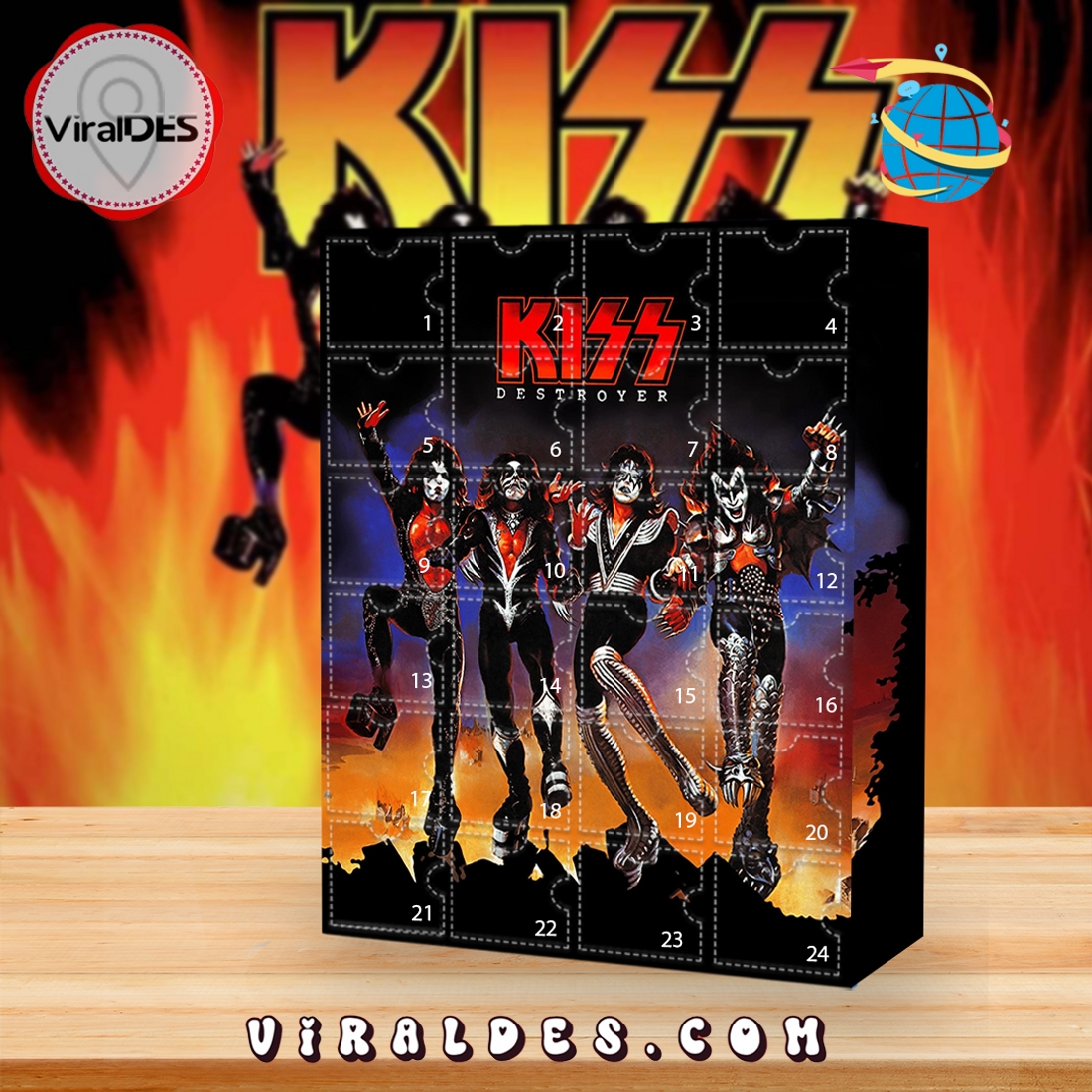 KISS 2025 Advent Calendar, 24 Gifts Are In It KISS 2025 Advent Calendar, 24 Gifts Are In It