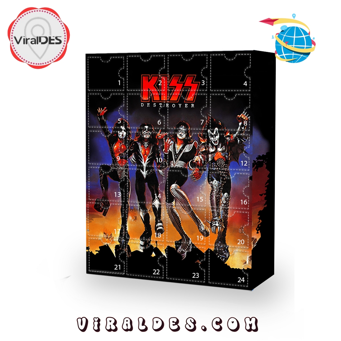 KISS 2025 Advent Calendar, 24 Gifts Are In It KISS 2025 Advent Calendar, 24 Gifts Are In It