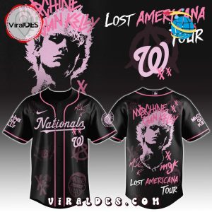 MGK x Washington Nationals Men’s Baseball Jersey – Limited 2025