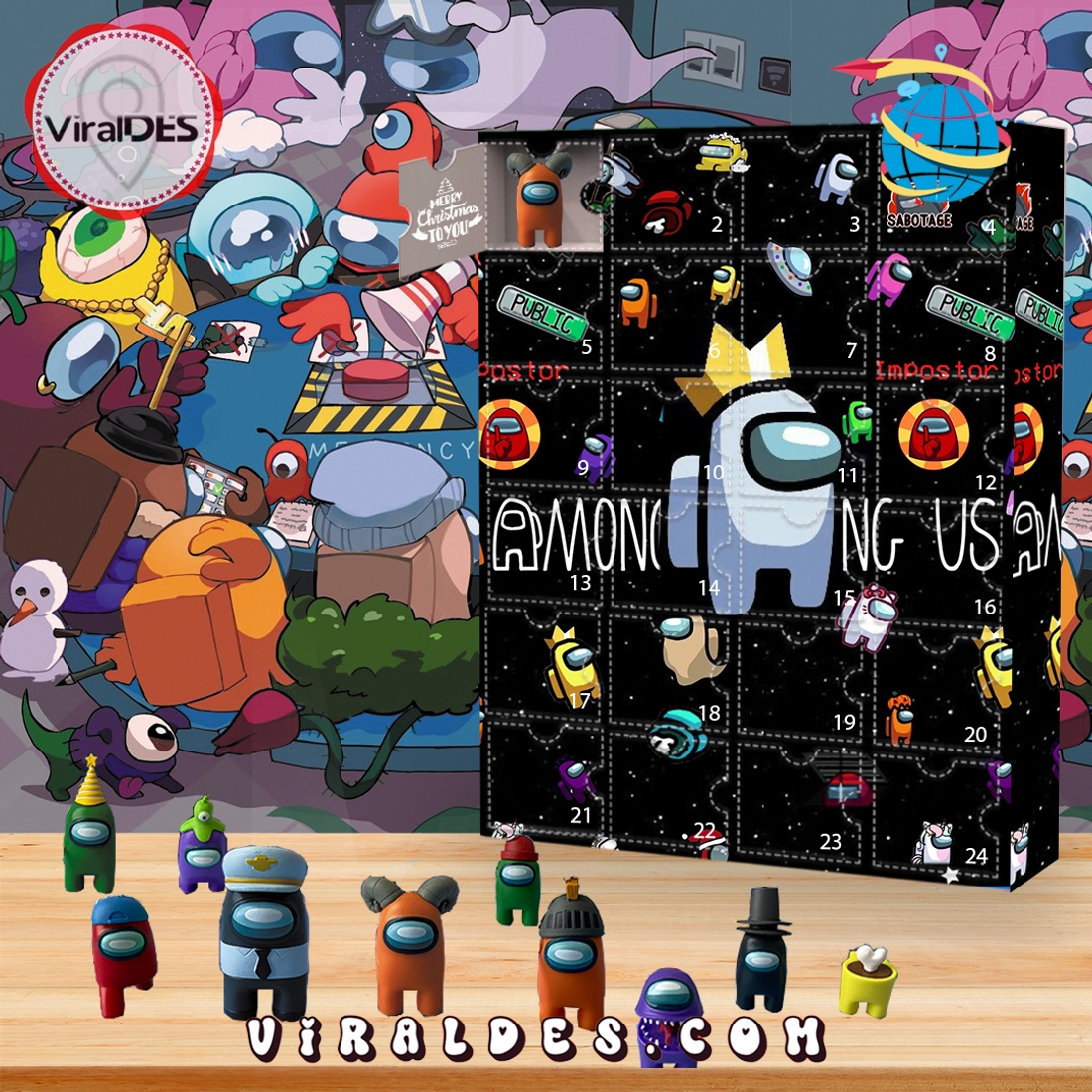 Merry Christmas 2025 Among US Advent Calendar Merry Christmas 2025 Among US Advent Calendar