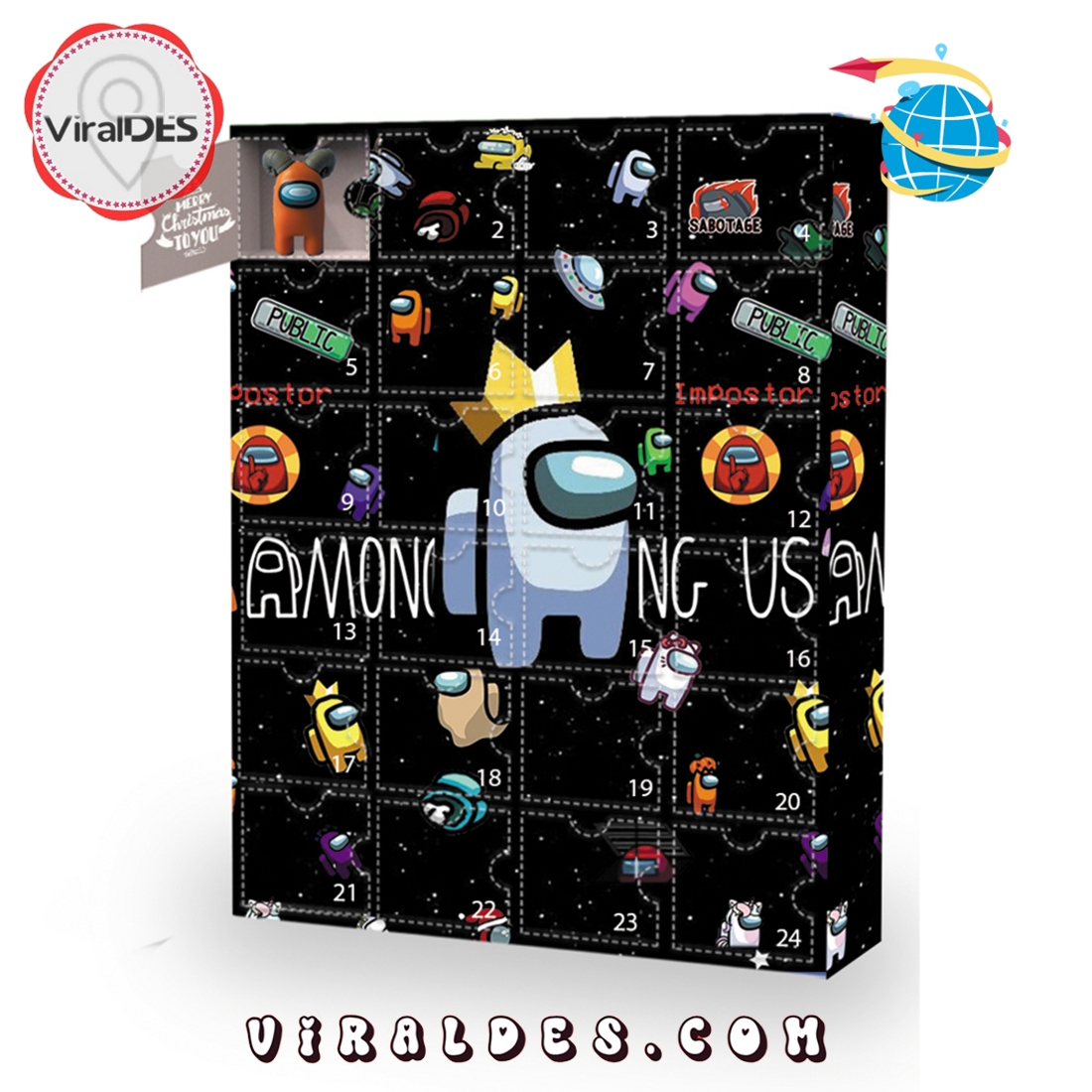 Merry Christmas 2025 Among US Advent Calendar Merry Christmas 2025 Among US Advent Calendar