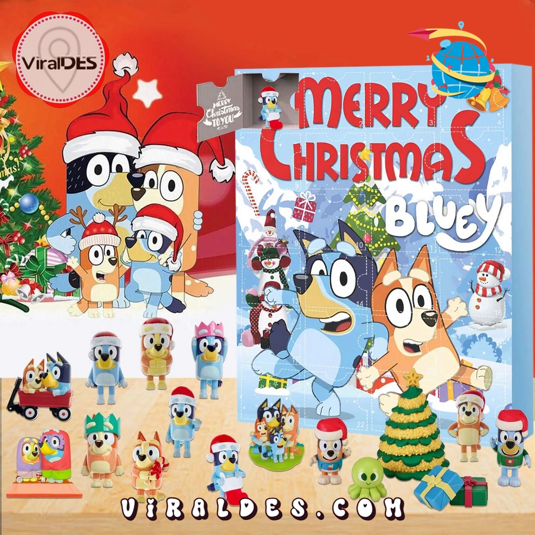 Merry Christmas 2025 Bluey Advent Calendar Merry Christmas 2025 Bluey Advent Calendar