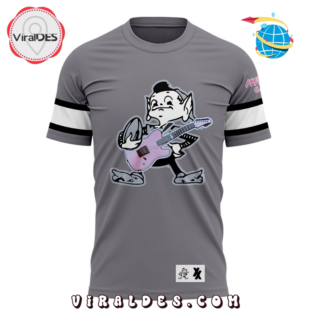 MGK x Cleveland Browns Brownie Rock Gray Hoodie MGK x Cleveland Browns Brownie Rock Gray Hoodie